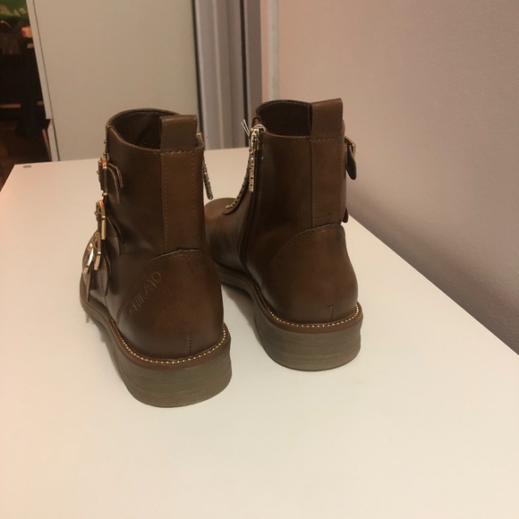 Brown ankle boots, size 36 - Picture 6 of 9